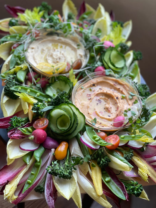 Crudités & Hummus Board