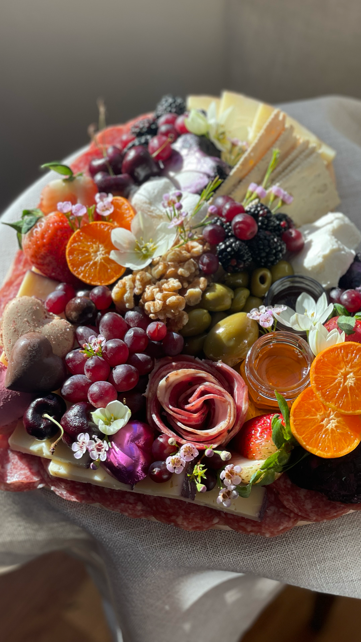 Charcuterie Heart Board